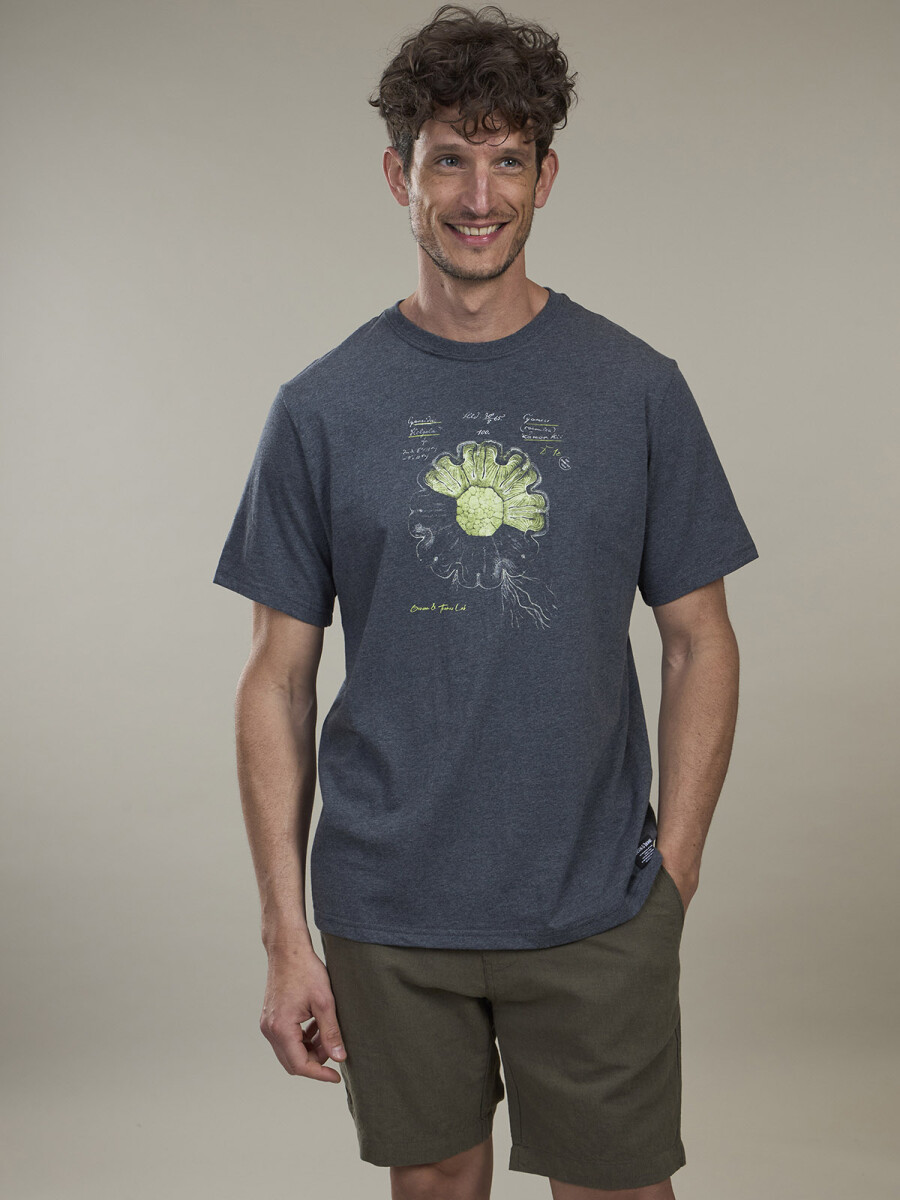 T-SHIRT NUCLEUS - CARBON MEL 
