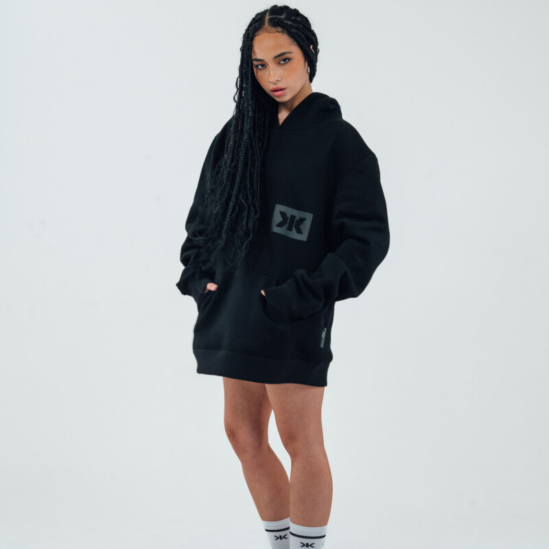 Abrigo Hoody KicksLab de Hombre Negro