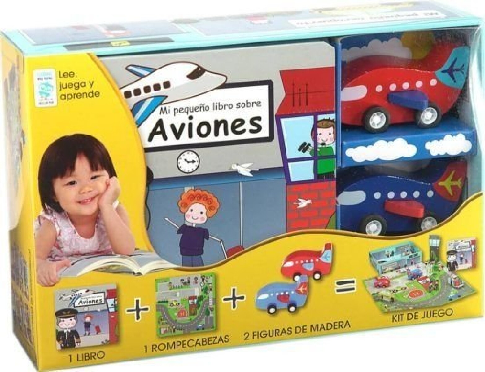 MI PEQUEÑO LIBRO SOBRE AVIONES KIT 