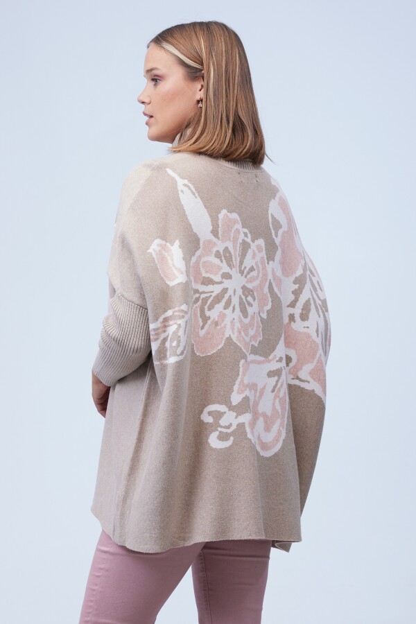 Polera Oversize MULTI/ROSA