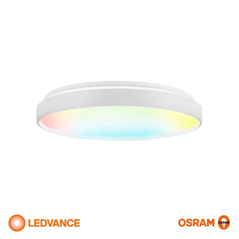 SMART+DESIGN PLAFON 32W BIV LEDVANCE Panel LED LEDVANCE OSRAM Deco Smart Blanco De Adosar 32W RGB