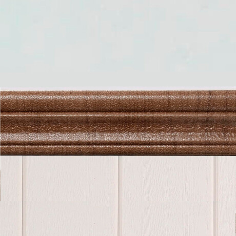 Revestimiento Zócalo 3D Adhesivo 2.35mt Pared Madera Jug004010-m