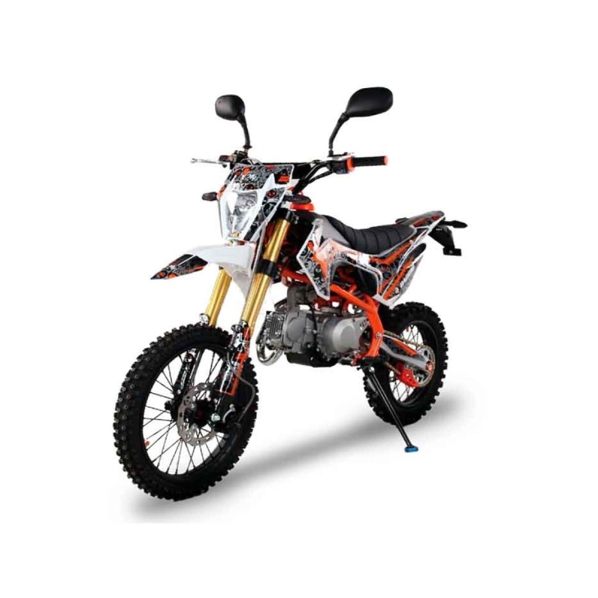 Moto Baccio Enduro X2m 125cc - Naranja 