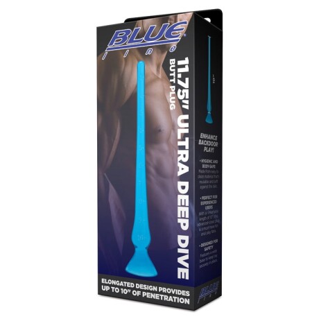 Tapón Anal de Inmersión Ultra Profunda Blue Line Tapón Anal de Inmersión Ultra Profunda Blue Line