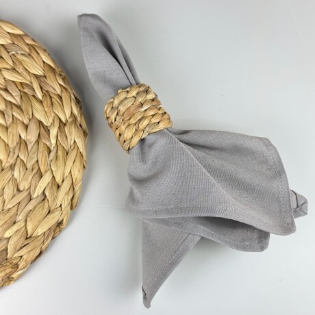 Servilleta 42cm x 42cm - Gris Servilleta 42cm x 42cm - Gris