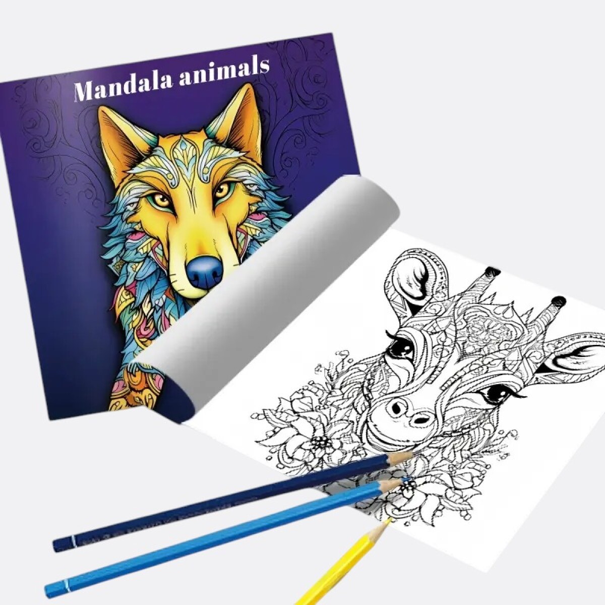 Block Mandalas Animales Para Pintar 