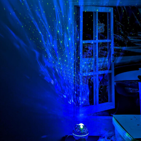 Proyector estrellas Huevo dinosaurio Blanco