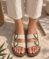 Sandalia Candela PRE VENTA beige claro