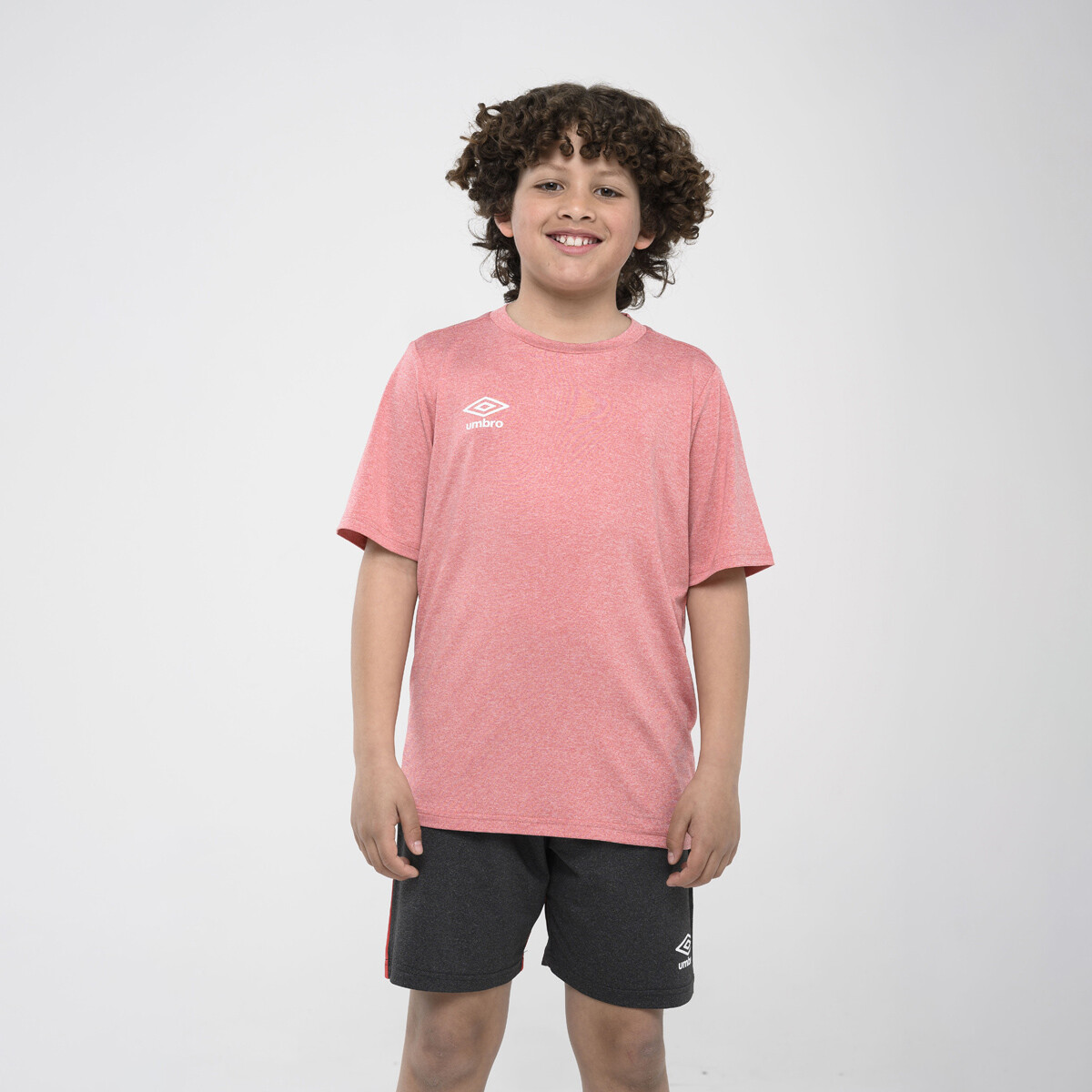 Remera Manga Corta Line Umbro Niños - 4m2 