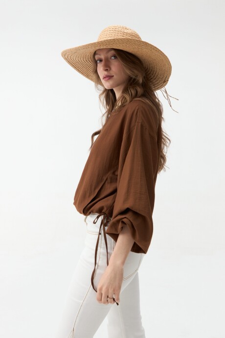 CAMPERA ELYRA Marrón