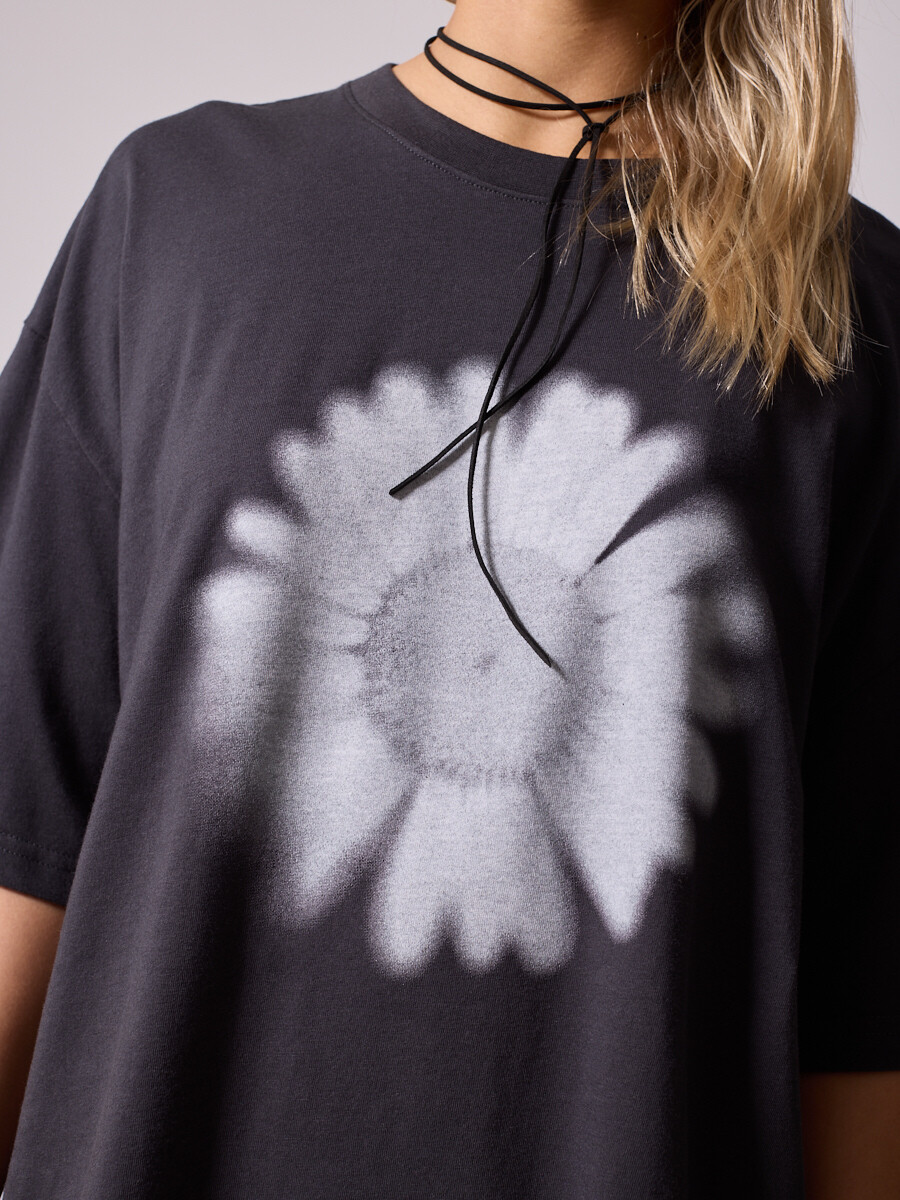 T-SHIRT SERINA DIXIE Gris Oscuro