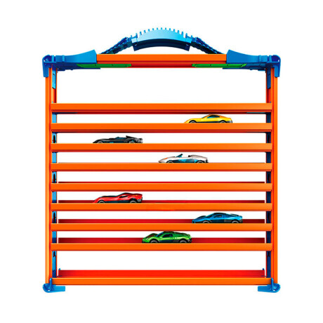 Set Pista De Autitos Metal X6 Loop Lanzador Estuche Set Pista De Autitos Metal X6 Loop Lanzador Estuche
