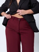 PANTALON IBET Bordó