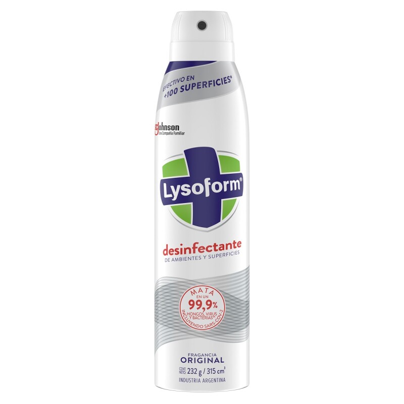 Lysoform Aerosol Original 315 Ml. Lysoform Aerosol Original 315 Ml.