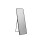 Espejo de pie o pared Glamour Lumax 180x80 cm living dormitorio Negro