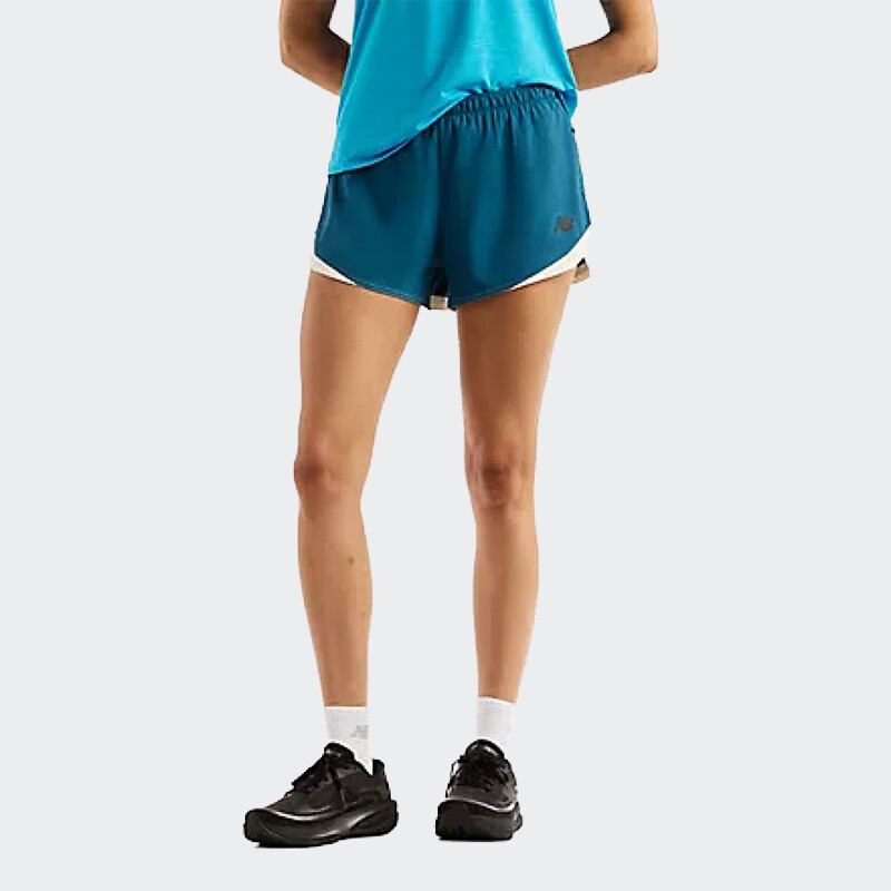 Short New Balance Essentials Azul