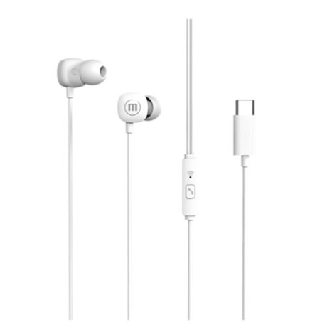Auriculares Maxell Square+ Tipo C BLANCO