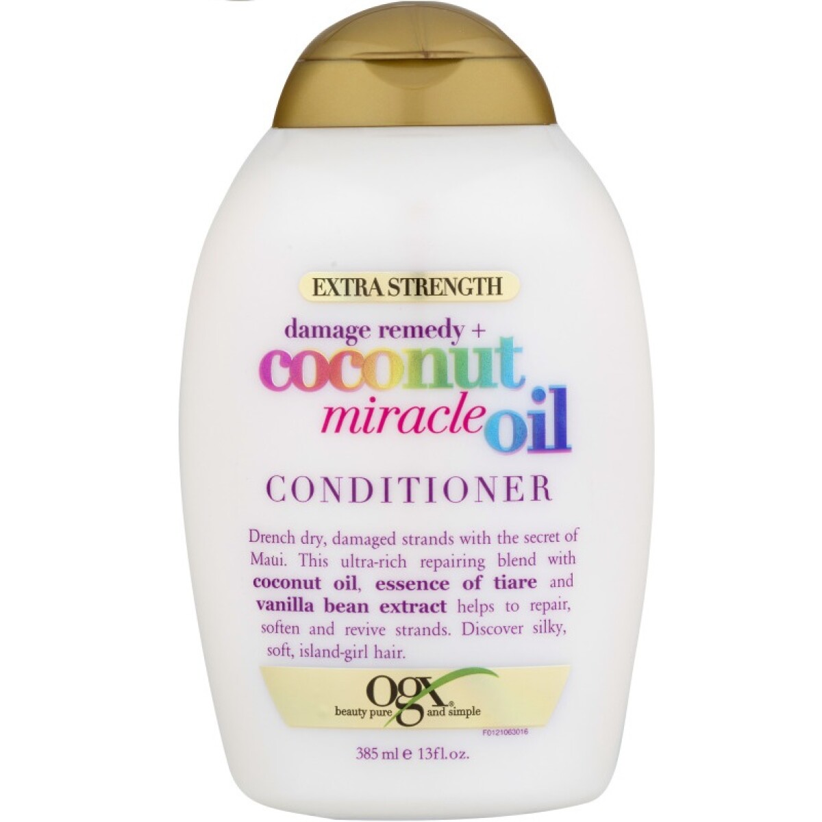 Acondicionador Ogx Coconut Miracle Oil 385 Ml. 