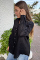 Camisa costa Negro