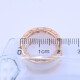 Bulgari Bzero 1 anillo oro 18k rosa y cerámica blanca con estuche original. Bulgari Bzero 1 anillo oro 18k rosa y cerámica blanca con estuche original.