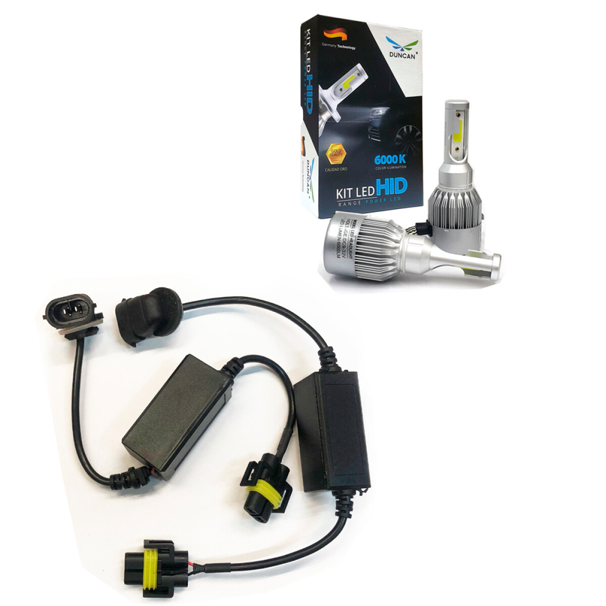 LAMPARA COMBO KIT BALASTRO CANBUS + LEDC6.881 