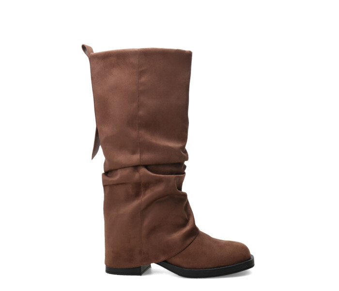 Bota de Mujer Miss Carol Wrinkle Marrón