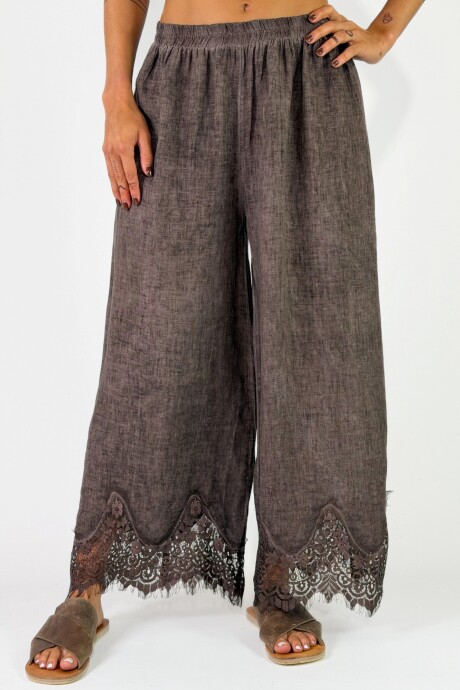 PANTALON TULUM Chocolate