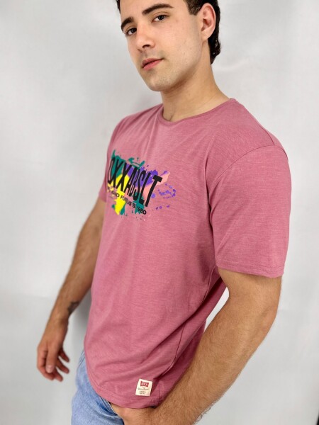 T-SHIRT OXX S007-24 ROSADO