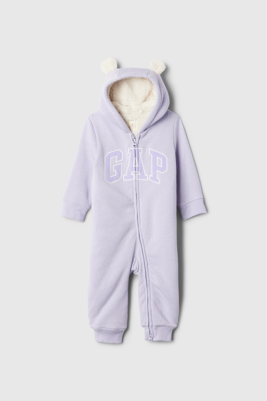 Astronauta Con Corderito Logo Gap Bebé Cosmic Sky Purple 15-3