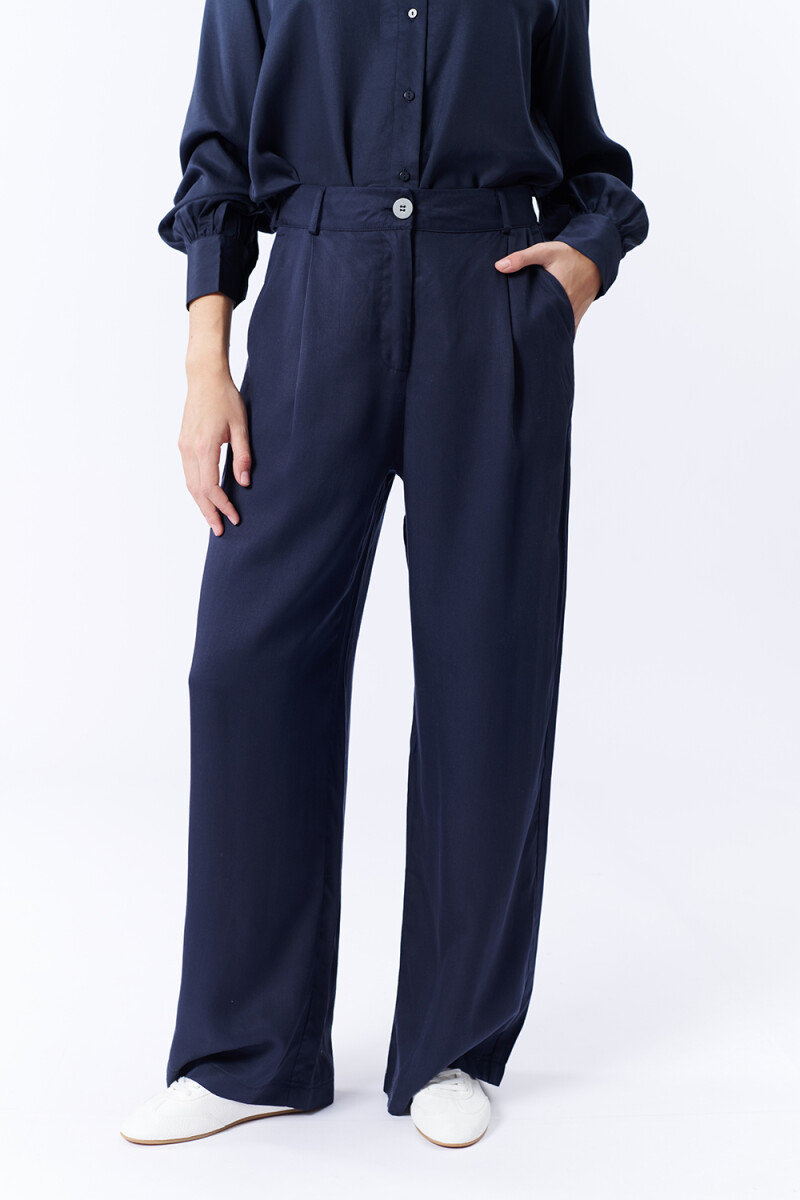 Pantalón Formal Azul Marino