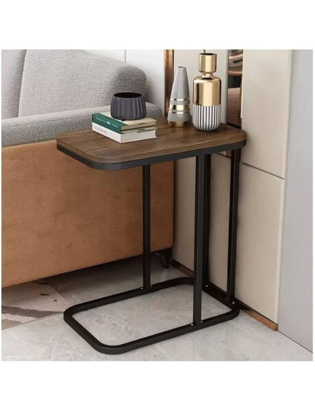 MESA AUXILIAR 50x30x58CM MDF BASE METAL MESA AUXILIAR 50x30x58CM MDF BASE METAL