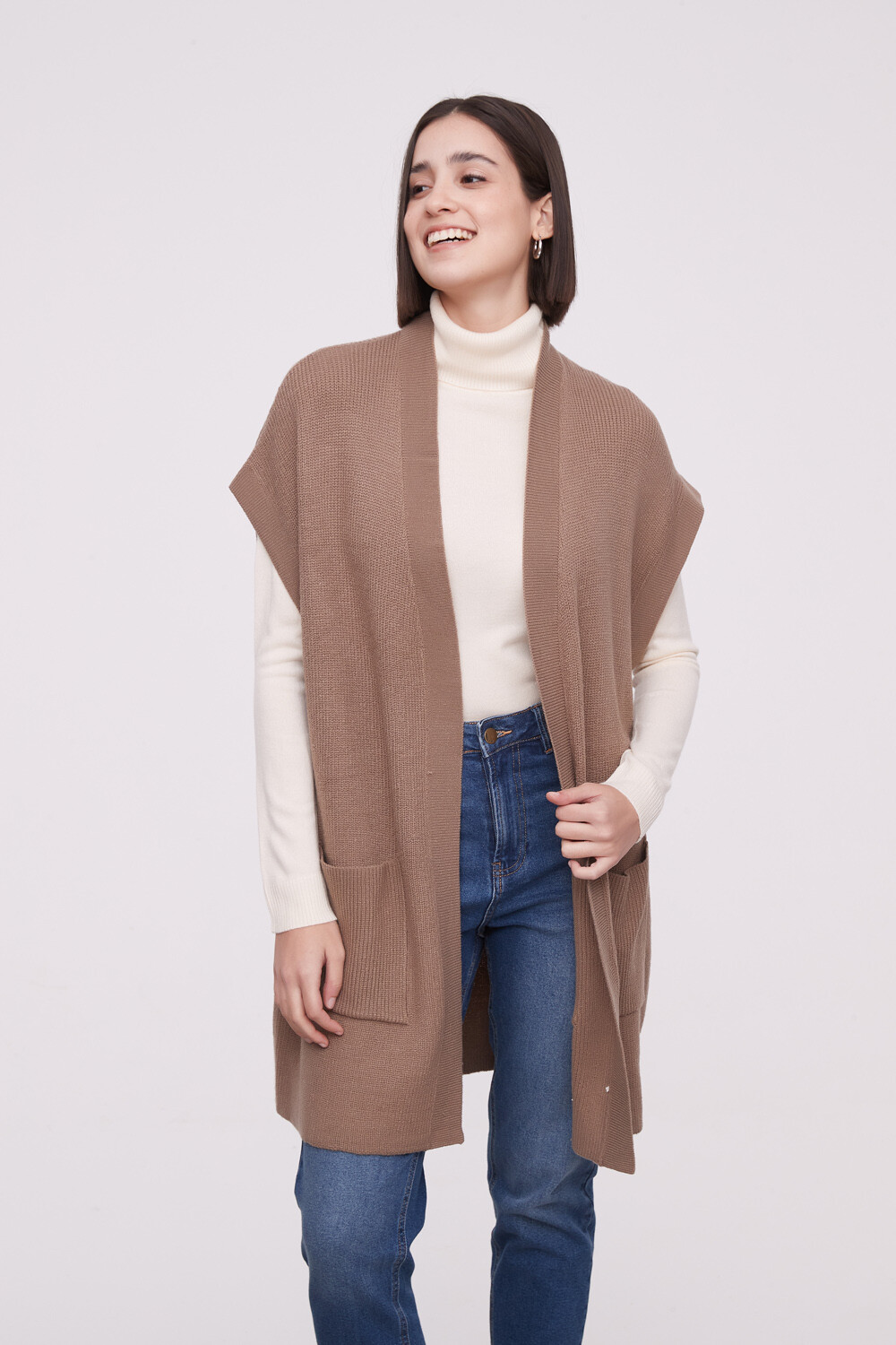 Saco Albaida Taupe / Mink / Vison