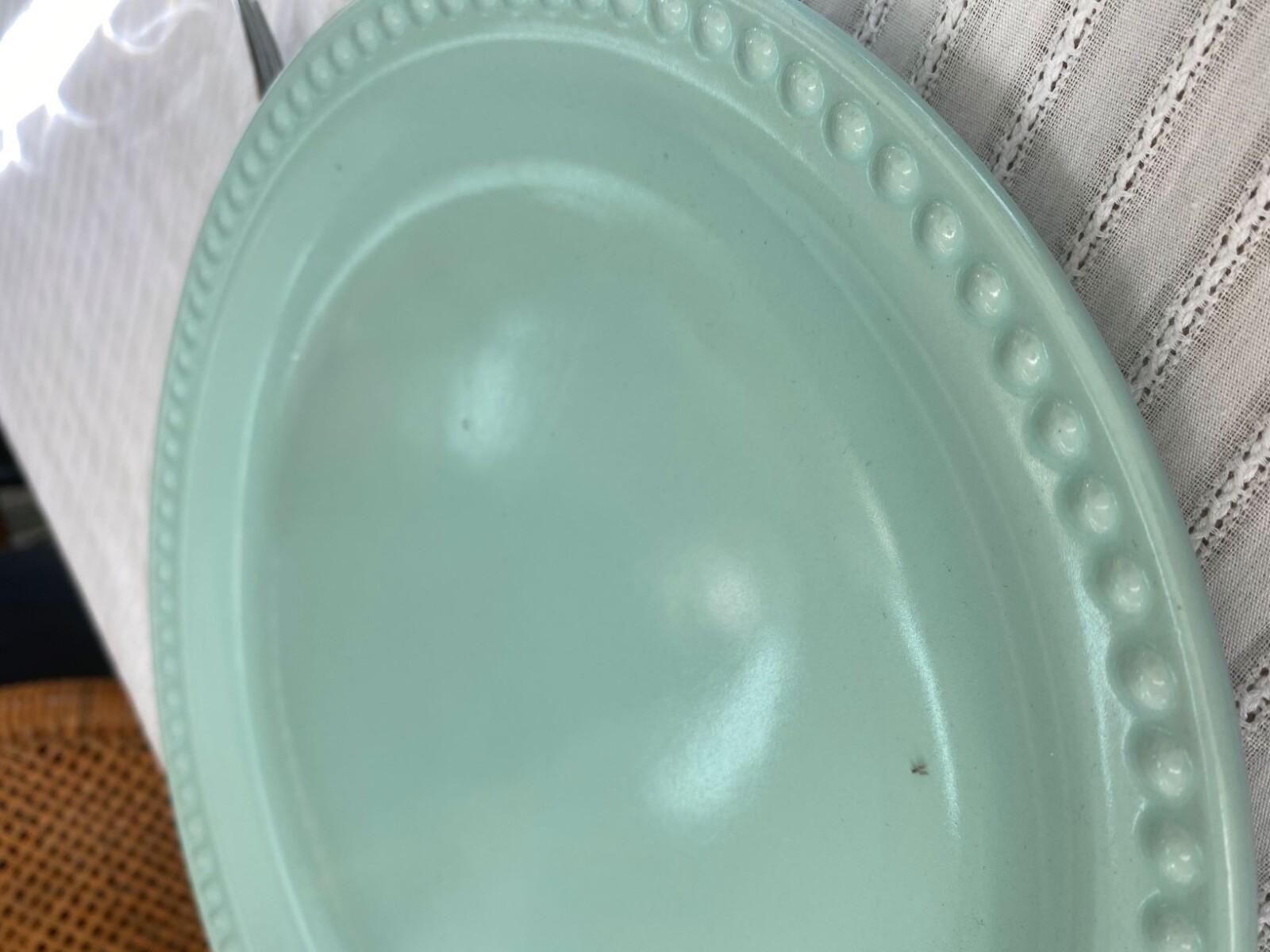 Plato Ceramica Santa Anita - Postre 