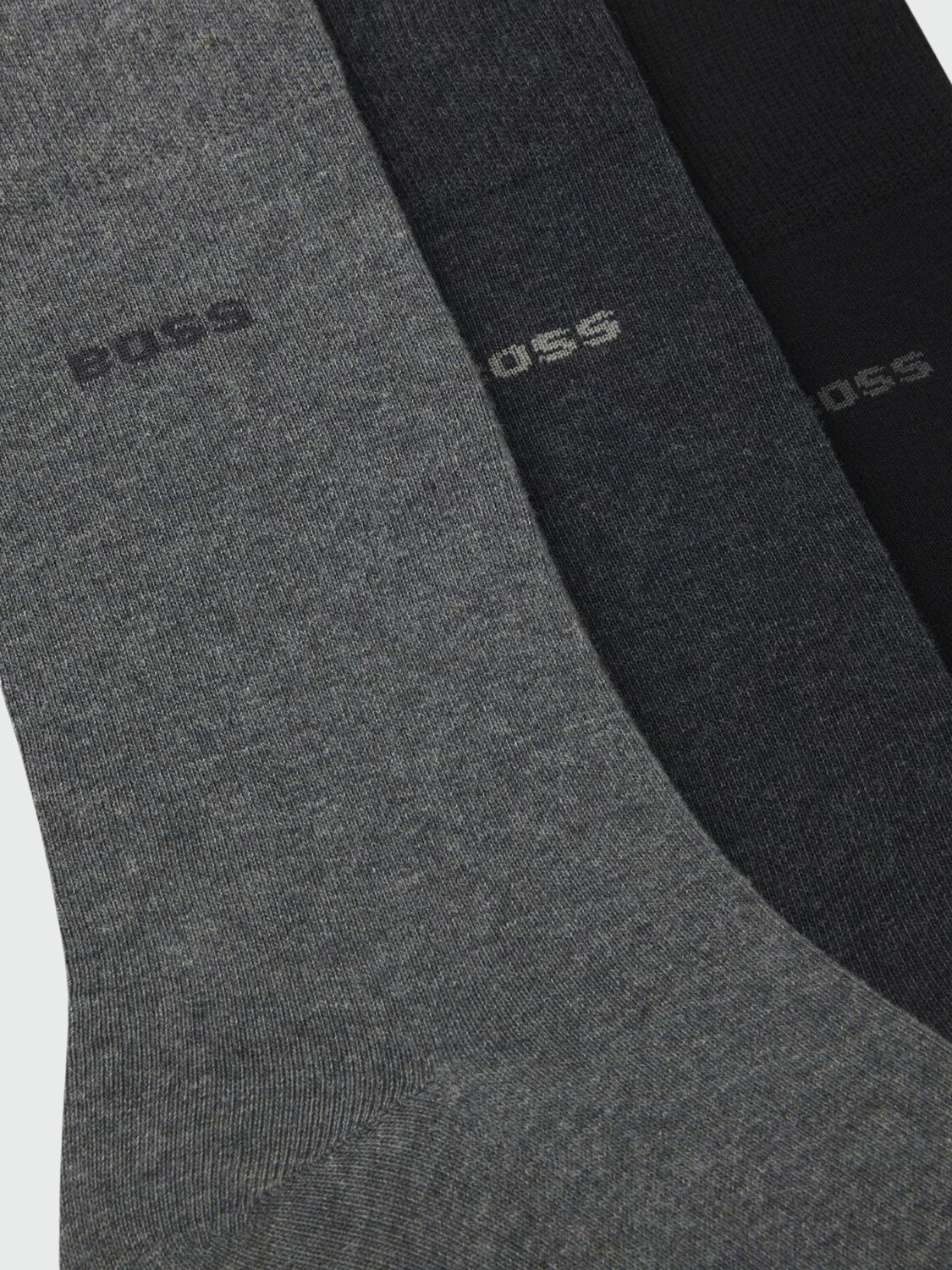 BOSS - Pack De 3 Medias Uni Surtido
