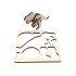 Puzzle dinosaurio de madera para dibujar DIY Puzzle Dinosaurio De Madera Para Dibujar Diy