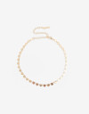 Chokers Metal Choker Corazones Metal - Dorado