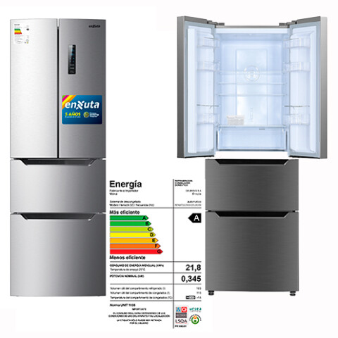 REFRIGERADOR ENXUTA RENXFD 22300 I Inverter 320L Sin color