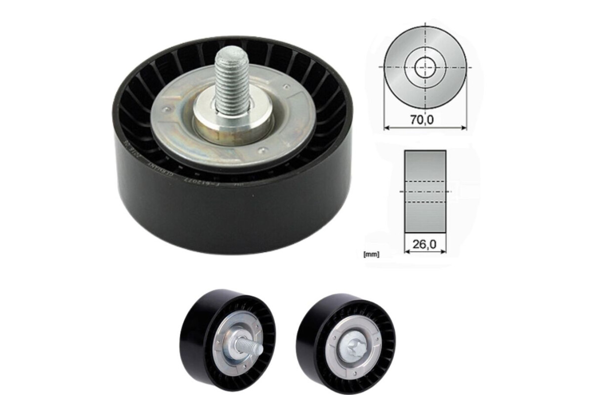 Tensor Guia Correa BMW 120I (E81)/316I (E90)/120I (E87)/318I (E90)/X1 18I 2.0 Extra (E84) 04-13 Tensor Guia Correa BMW 120I (E81)/316I (E90)/120I (E87)/318I (E90)/X1 18I 2.0 Extra (E84) 04-13