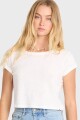 REMERA DAILY TEE SS KNT B-blanco