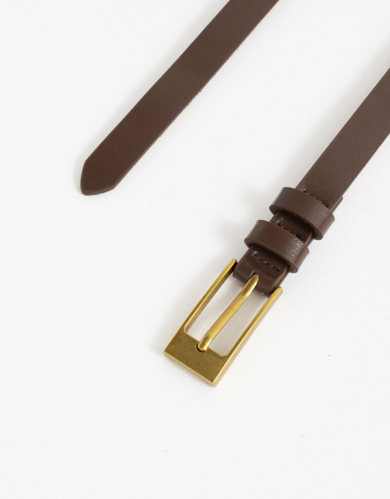 Cinturones y Fajas Cinturon - Marron Chocolate