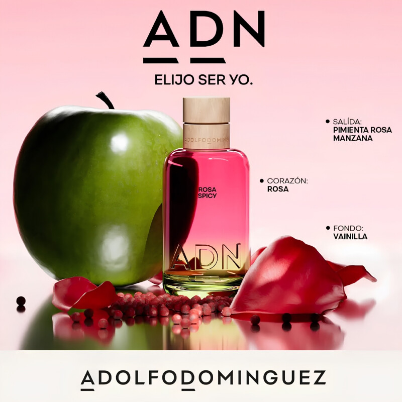 Perfume Adolfo Dominguez Adn Rosa Spice Mujer Edp 100 Ml Perfume Adolfo Dominguez Adn Rosa Spice Mujer Edp 100 Ml
