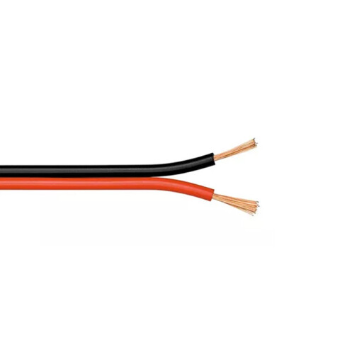 Cable gemelo bicolor de 2x1 mm rojo-negro - Lemu L98206