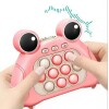 Juego para niños interactivo POP IT electrónico diseño rana Rosa Juego para niños interactivo POP IT electrónico diseño rana Rosa