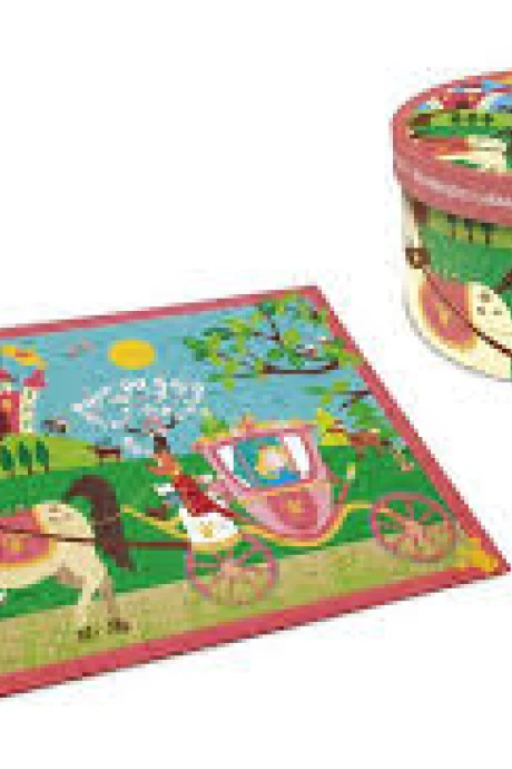 PUZZLE CARRUAJE DE PRINCESAS PUZZLE CARRUAJE DE PRINCESAS