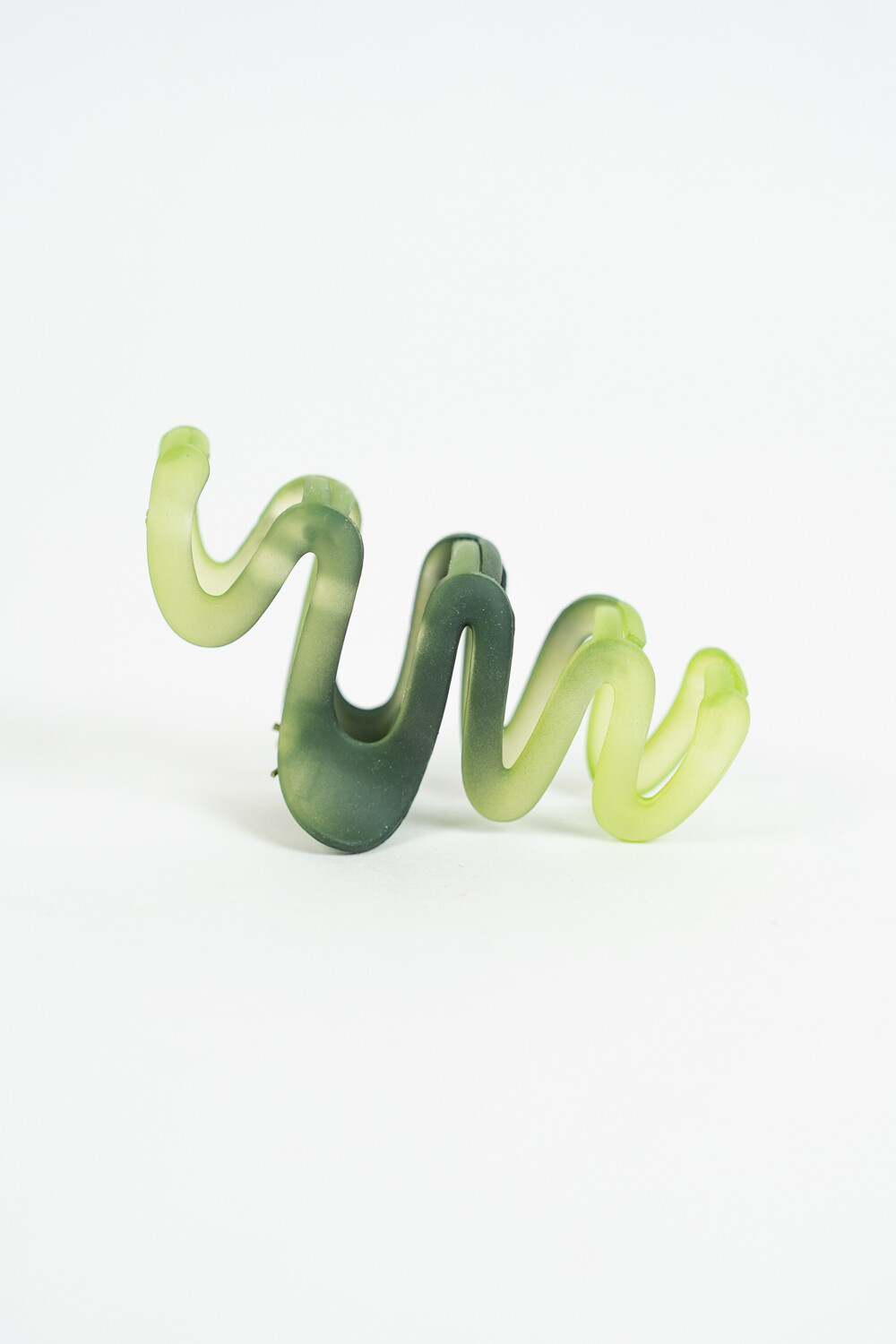 Pinza De Pelo Ondas Verde