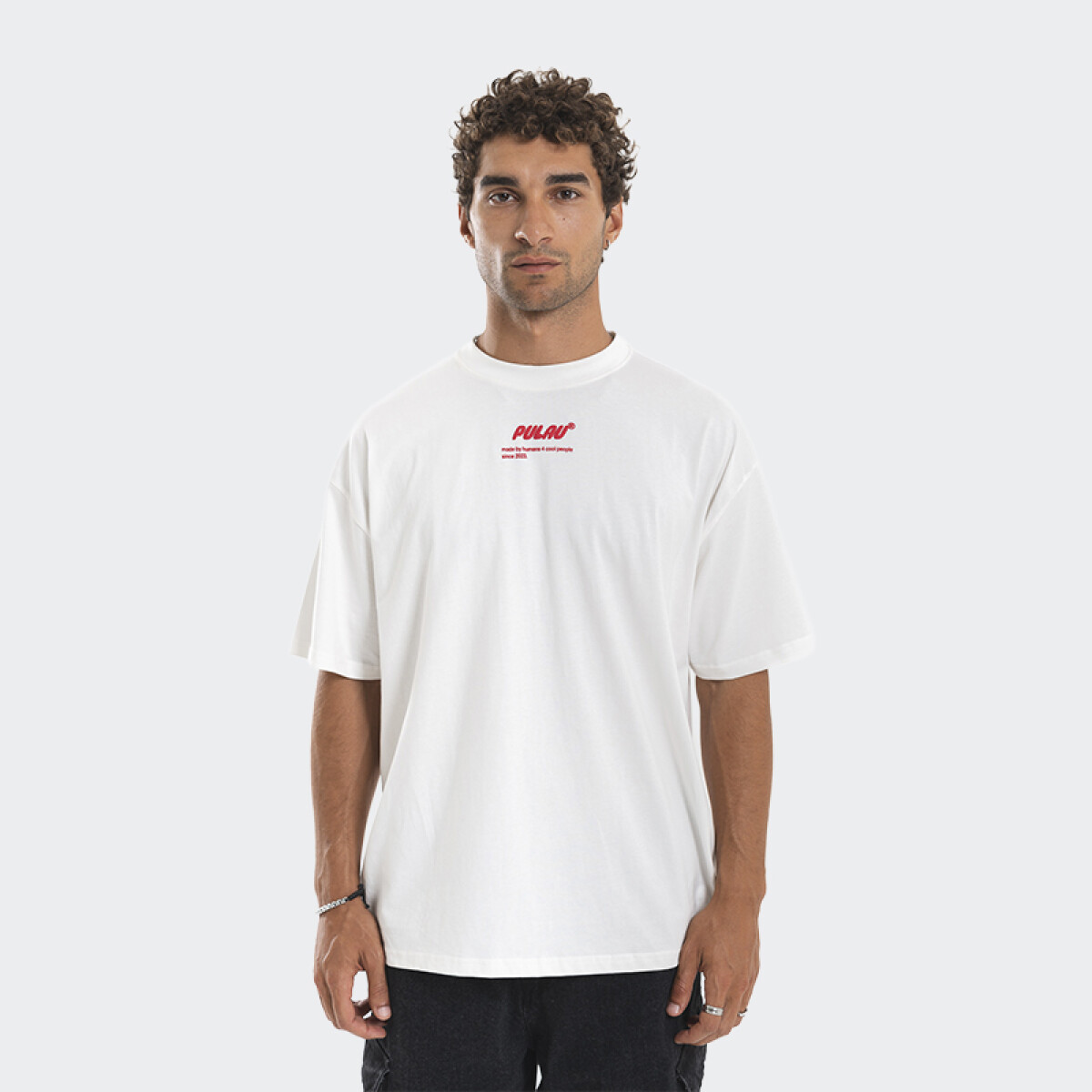 Remera Pulau People Club - Blanco 