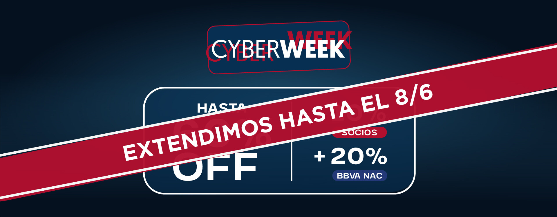 CYBER WEEK extendimos