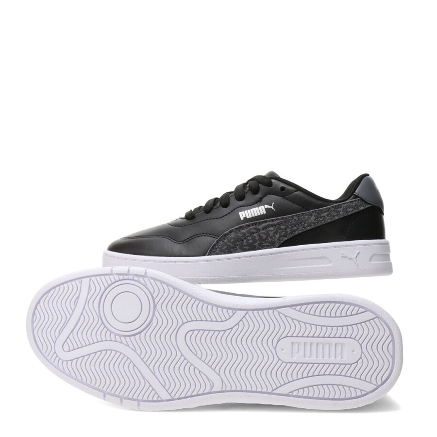 Championes de Mujer Puma Court Lally Feline Negro - Tigre