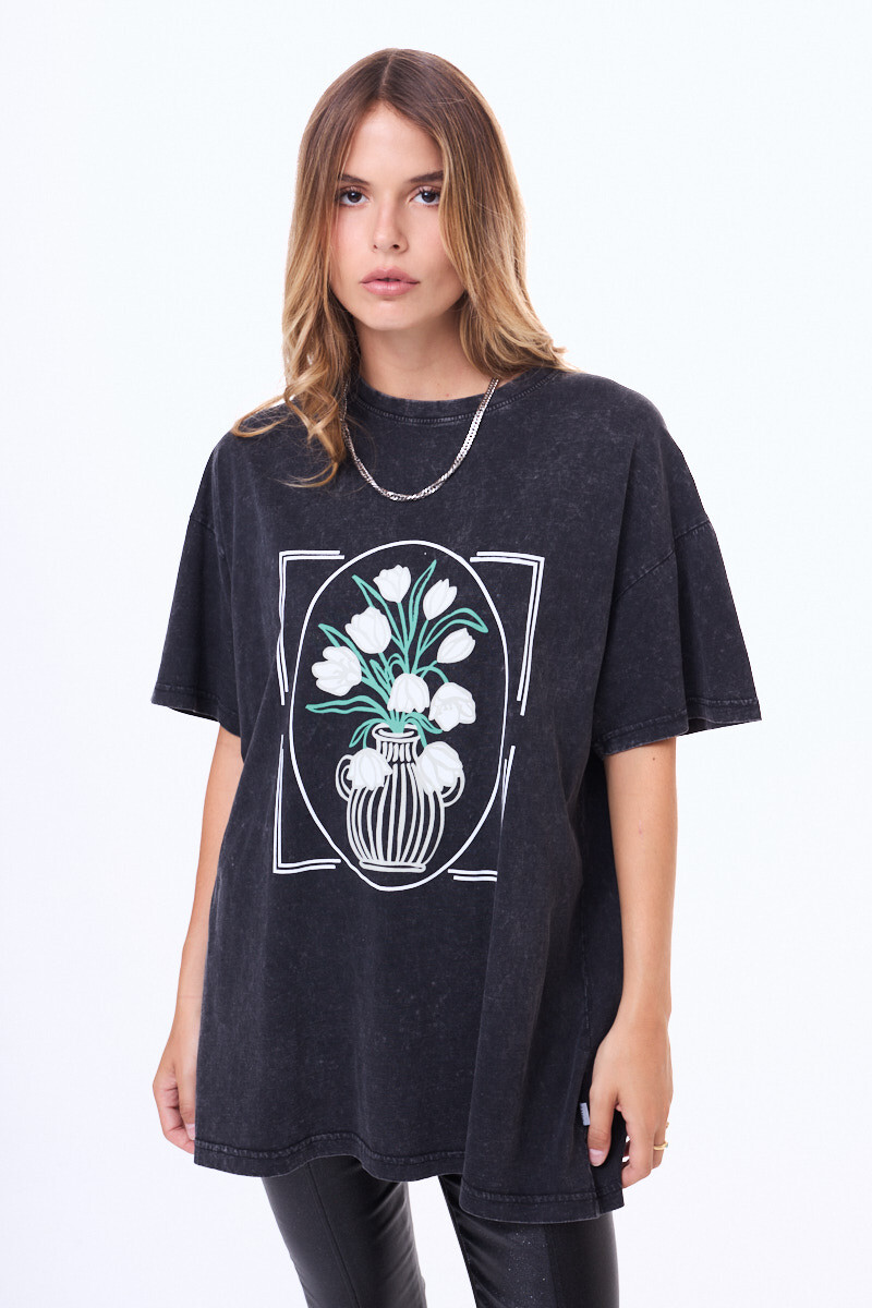 Remera Eclipse - Negro 