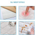 Revestimiento Pared Adhesivo Fácil Colocación Piedra X20 Un Variante Color Blanco